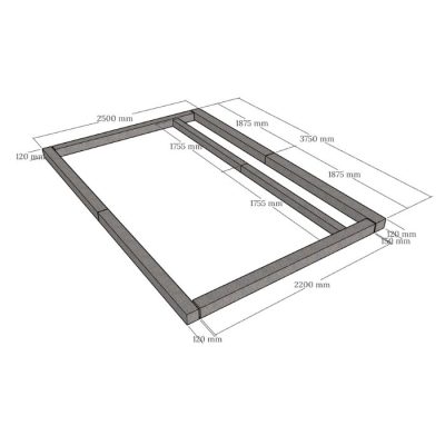 24.8 pesubetoonist kolmekohaline hauapiire lilleribaga