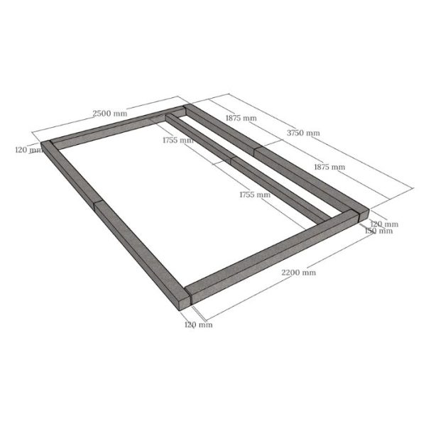 24.8 pesubetoonist kolmekohaline hauapiire lilleribaga