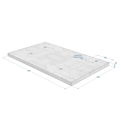 7.19 betoonist alusplaat laudadele 7.18 ja 7.13.1