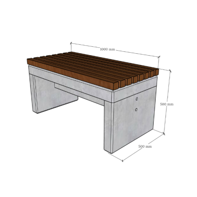 Silebetoonist pink 7.28.1 puiduga laius 1000mm